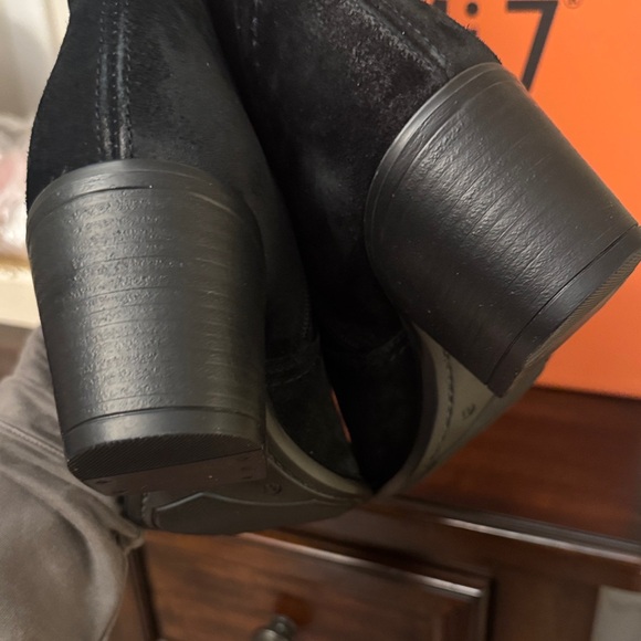 Miz Mooz Black Heeled Boots - Picture 4 of 5